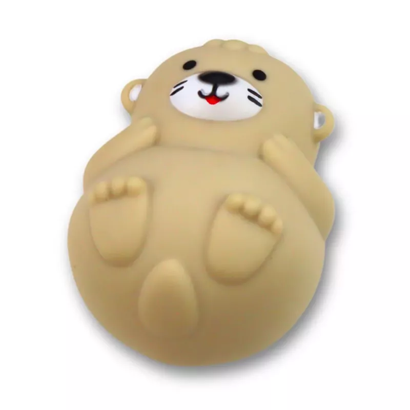LEAN TOYS Zestaw Zabawek do Kąpieli Wędkowanie Gumowe Zwierzątka Pastelowe Sitko 4 szt.