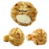 LEAN TOYS Pluszowy Kotek z Ruszającym Ogonkiem i Piszczeniem Brełek 9 cm