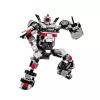LEAN TOYS Klocki Konstrukcyjne Samochód Wyścigowy Robot 2w1 Biały 320 szt.