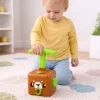 LEAN TOYS Zestaw zabawek z wyrzutnią balonową, samochodami i misiem dla dzieci