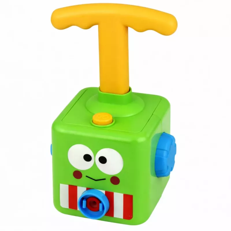 LEAN TOYS Balloon Launcher Car Frog Educational Toy For Kids
