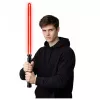 LEAN TOYS LED Laser Lightsaber z dźwiękami, metalowy uchwyt, 75 cm
