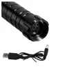 LEAN TOYS LED Laser Lightsaber z dźwiękami, metalowy uchwyt, 75 cm