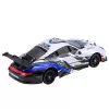 LEAN TOYS Zdalnie Sterowany Samochód Drift RC Wymienne Koła 4WD Niebieski 1:24