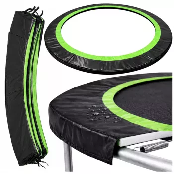 Podkładka sprężynowa Lean do trampoliny, czarna, 244-252 cm, 8 ft