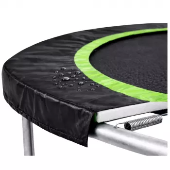Lean Spring Pad for Trampoline Black 360-376 cm 12 ft