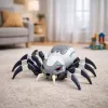 LEAN TOYS RC Zdalnie Sterowany Robot Pająk z Efektem Dymu, Światłami i Dźwiękami