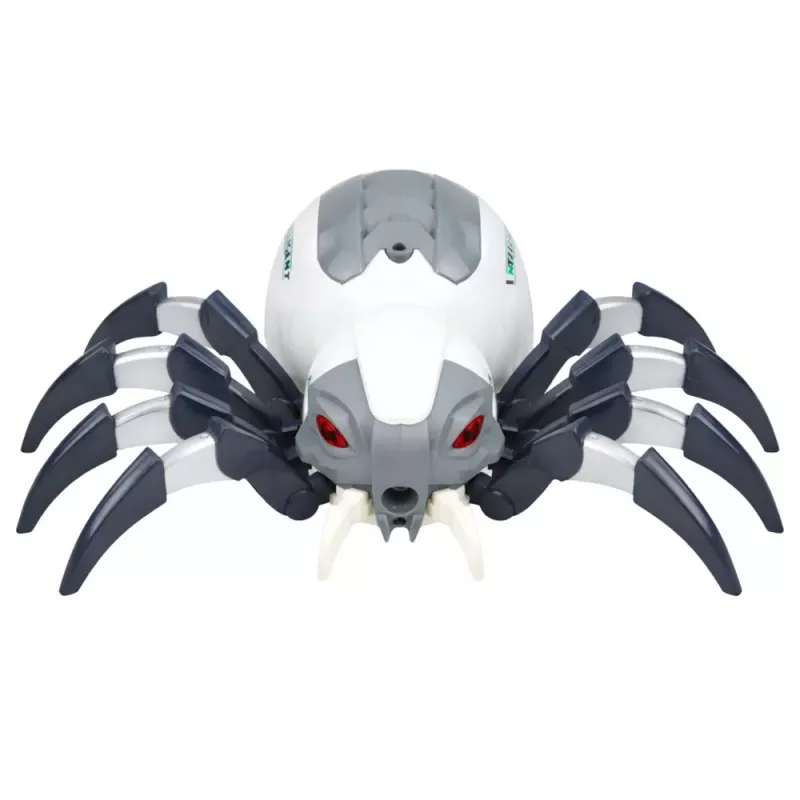 LEAN TOYS RC Zdalnie Sterowany Robot Pająk z Efektem Dymu, Światłami i Dźwiękami