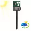 LEAN Solar Animal Repeller with Motion Sensor, Ultrasound, LED Diodes