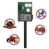 LEAN Solar Animal Repeller with Motion Sensor, Ultrasound, LED Diodes