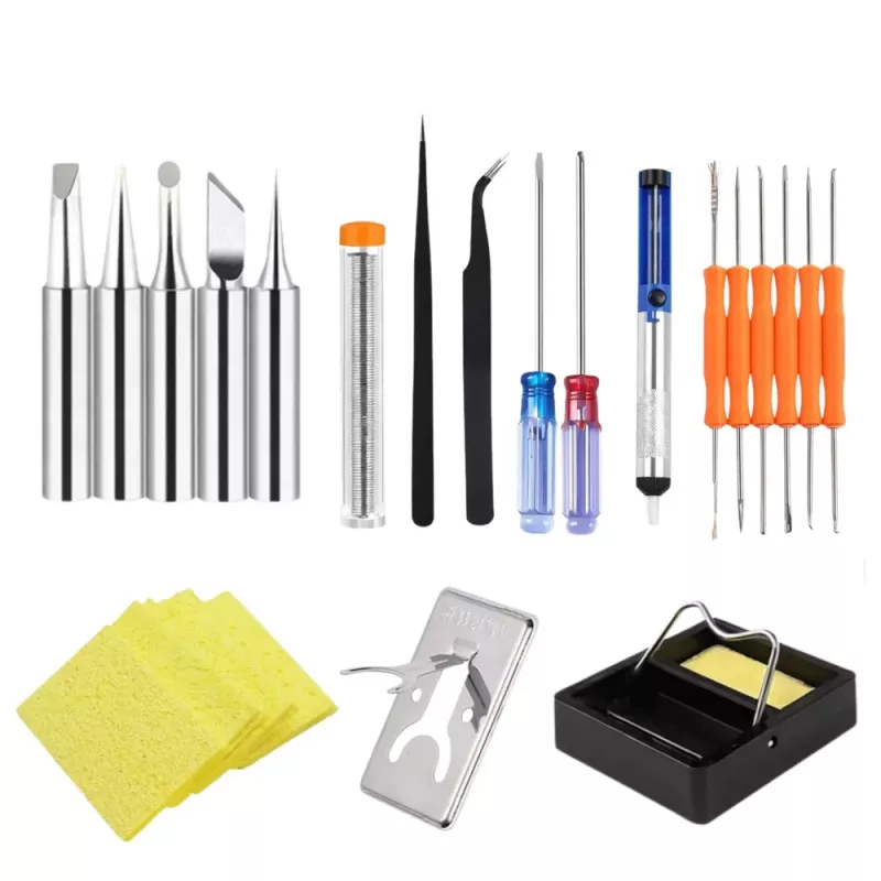 Zestaw lutowniczy LEAN Precision Soldering Iron 60W z akcesoriami i etui