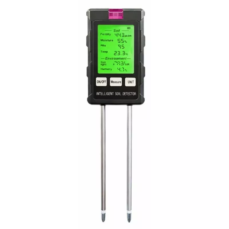 LEAN Plant Moisture Meter Soil Hygrometer 6in1 Temperature Light PH
