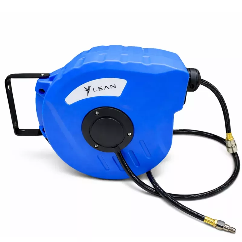 LEAN Pneumatic Hose Reel Automatic 24 Bar 8x12mm 10m