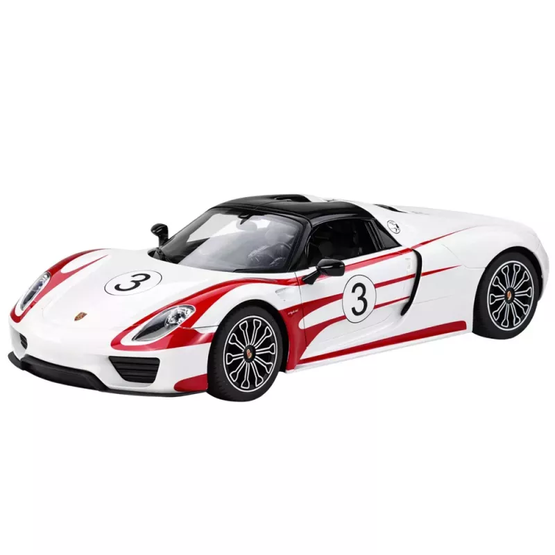 RASTAR Porsche 918 Spyder Performance Zdalnie Sterowany Samochód RC Biały 1:14