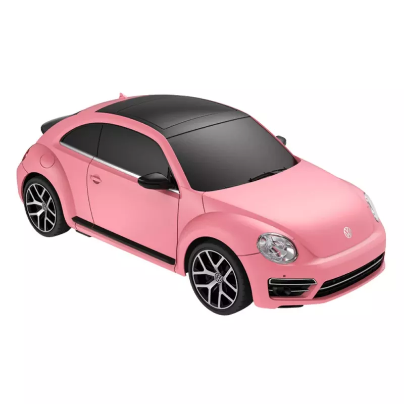 Rastar Volkswagen Beetle UV Sensitive Remote Controlled RC Car Pink 1:24