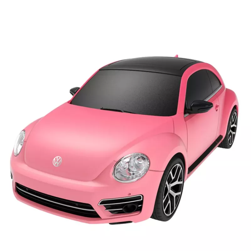 Rastar Volkswagen Beetle UV Sensitive Remote Controlled RC Car Pink 1:24