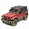 JEEP Wrangler Rubicon-Muddy Zdalnie Sterowany Samochód RC Czerwony Rastar 1:24