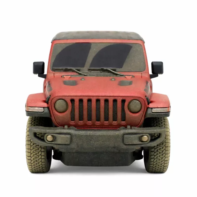 JEEP Wrangler Rubicon-Muddy Zdalnie Sterowany Samochód RC Czerwony Rastar 1:24