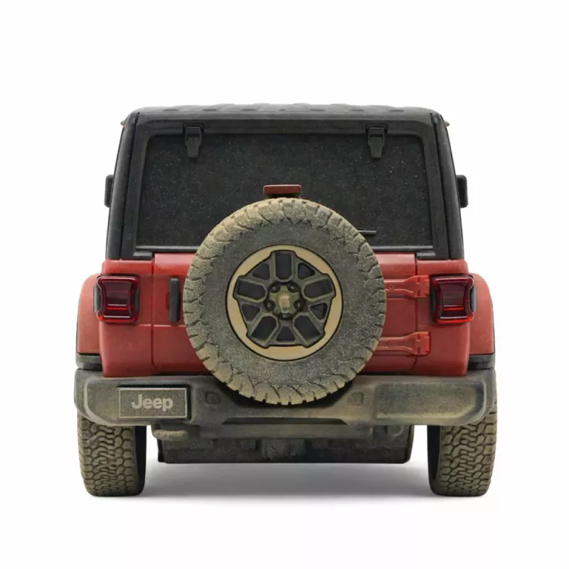 JEEP Wrangler Rubicon-Muddy Zdalnie Sterowany Samochód RC Czerwony Rastar 1:24