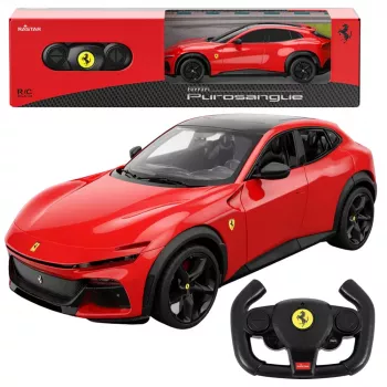 Samochód zdalnie sterowany Ferrari Purosangue Czerwony Rastar 1:24