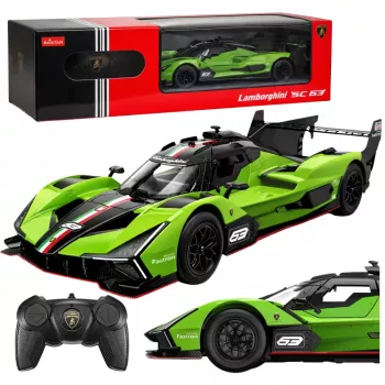 RASTAR Lamborghini SC63 Samochód zdalnie sterowany 1:24 Zielony 2.4GHz RTR