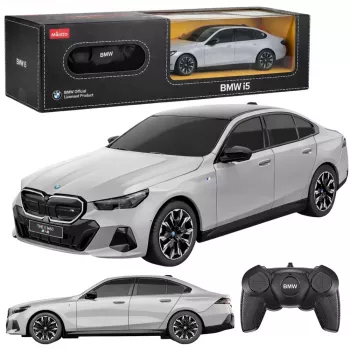 Samochód zdalnie sterowany BMW i5 RC Szary Rastar 1:24