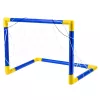 Zestaw sportowy LEAN TOYS do gry w piłkę nożną, bramka, piłka, pompka 62x40cm