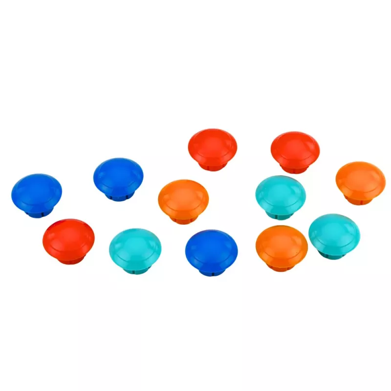 LEAN TOYS Kreatywna Mozaika Geometryczna Układanka Edukacyjna Grzybki 53 szt.