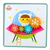 LEAN TOYS Creative Geometric Puzzle Mosaic Gears Puzzle 25 pcs.