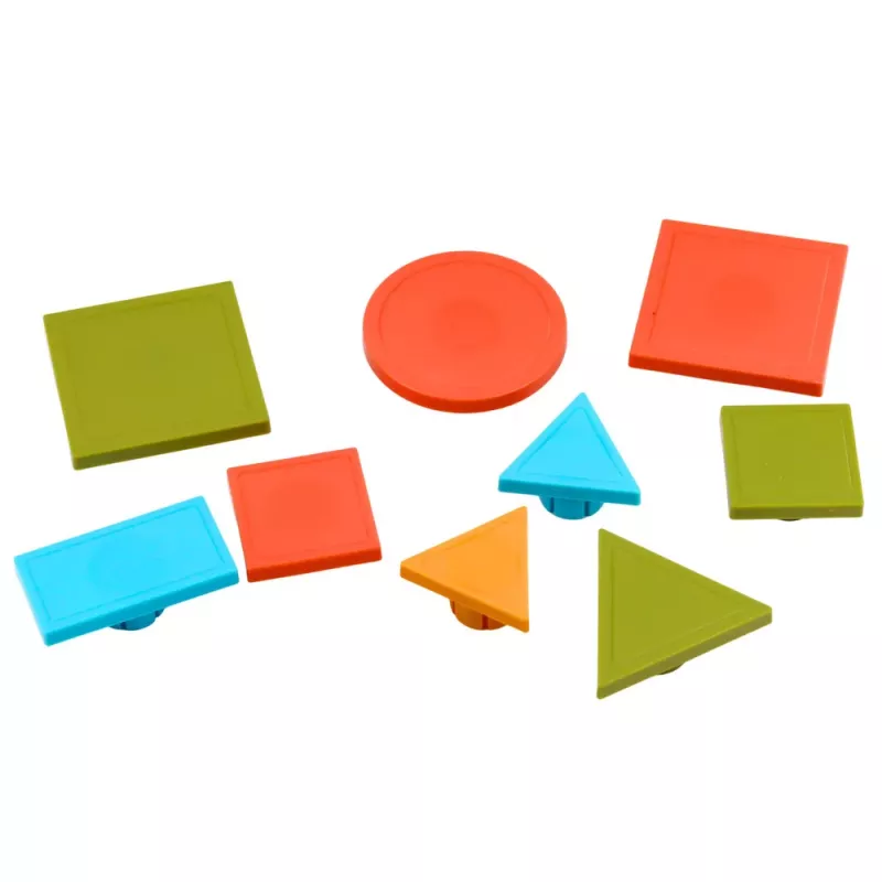LEAN TOYS Creative Geometric Puzzle Mosaic Educational Puzzle 35 pcs.
