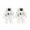 LEAN TOYS Zestaw Kosmiczny Kosmonauci Wieża Startowa Rakieta Prom Klocki 300 Elementów