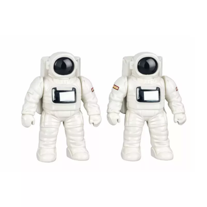 LEAN TOYS Zestaw Kosmiczny Kosmonauci Wieża Startowa Rakieta Prom Klocki 300 Elementów