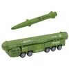LEAN TOYS Zestaw wojskowy Ciężarówka Myśliwce z napędzanym wyrzutnią rakiet