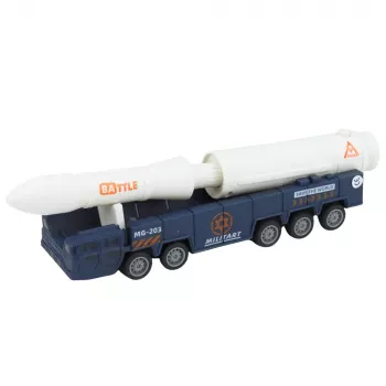 LEAN TOYS Zestaw Kosmiczny Rakieta Prom Satelita Pojazd Transportowy