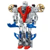 LEAN TOYS Robot Fighter Combat 2 w 1 Światła Dźwięki Czerwono-Niebieski 29 szt.