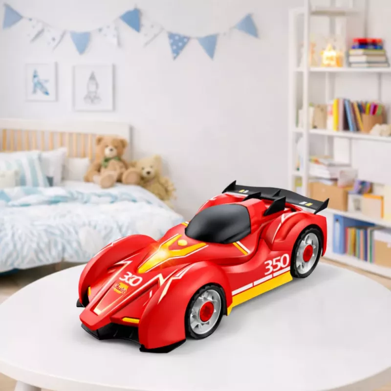 LEAN TOYS Zestaw do tuningu samochodu Car Racer ze śrubokrętem i światłami