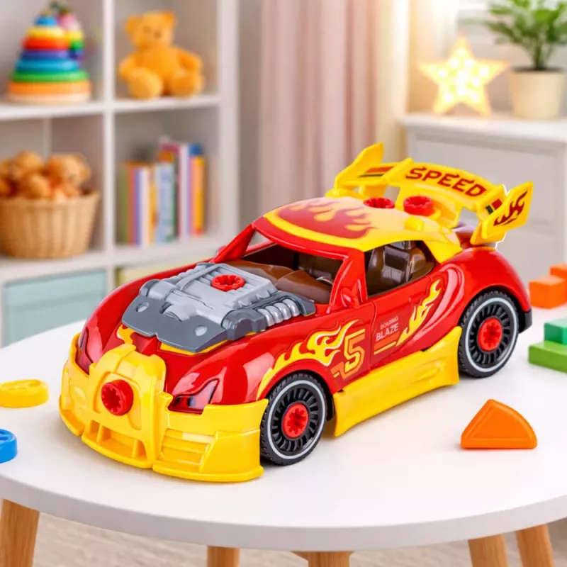 LEAN TOYS Zestaw do tuningu samochodu Śrubokręt Światła