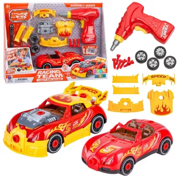 LEAN TOYS Zestaw do tuningu samochodu Śrubokręt Światła
