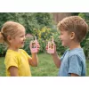 LEAN TOYS Walkie Talkies Dla Dzieci z Kamerą Wideo i Nagrywaniem Różowy