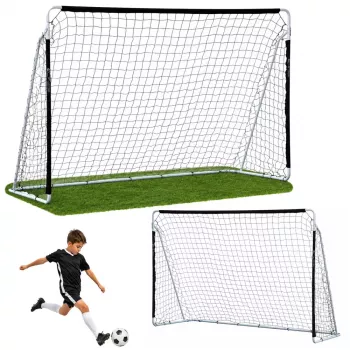 LEAN SPORT Duża bramka piłkarska 307x209 cm