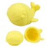 LEAN TOYS Educational Bath Toys Sensory Rubber Figures Pastel 4 szt.