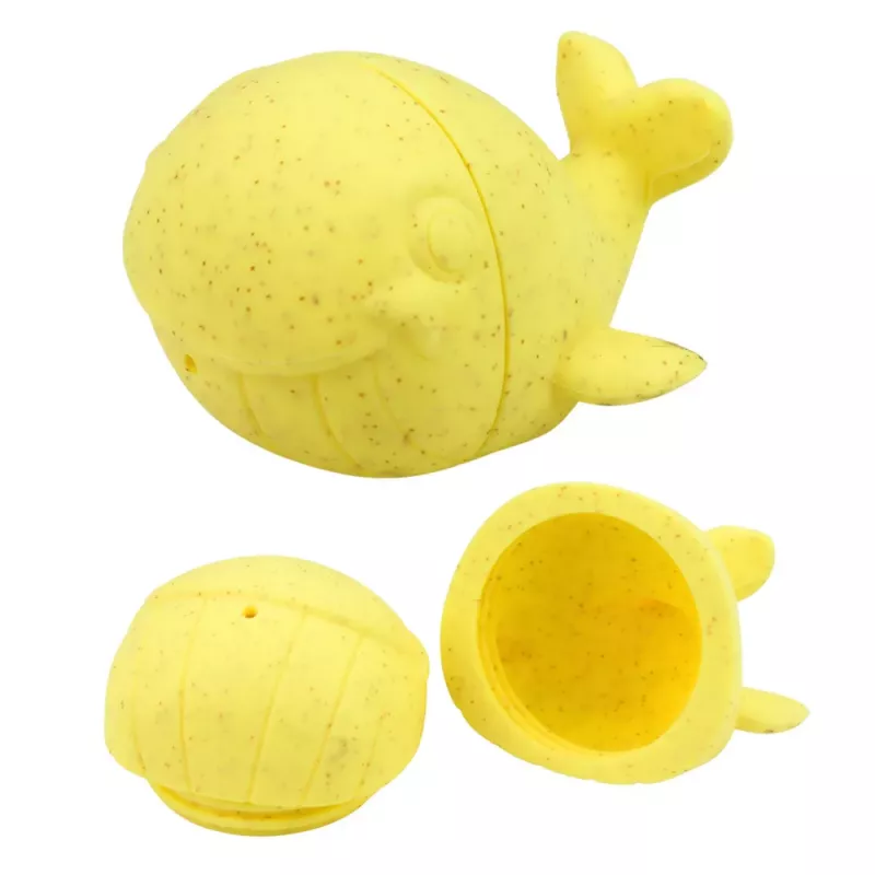 LEAN TOYS Educational Bath Toys Sensory Rubber Figures Pastel 4 szt.