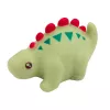 LEAN TOYS Zestaw edukacyjnych gumowych dinozaurów do kąpieli, pastelowe, 6 sztuk