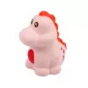 LEAN TOYS Zestaw edukacyjnych gumowych dinozaurów do kąpieli, pastelowe, 6 sztuk