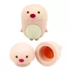 LEAN TOYS Educational Bath Toys Sensory Rubber Figures Pastel 6 pcs