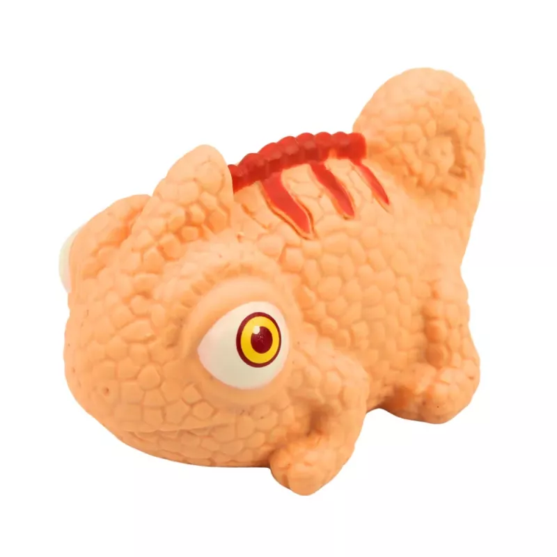 LEAN TOYS Zestaw edukacyjnych gumowych zwierzątek do kąpieli, pastelowe, 6 szt.