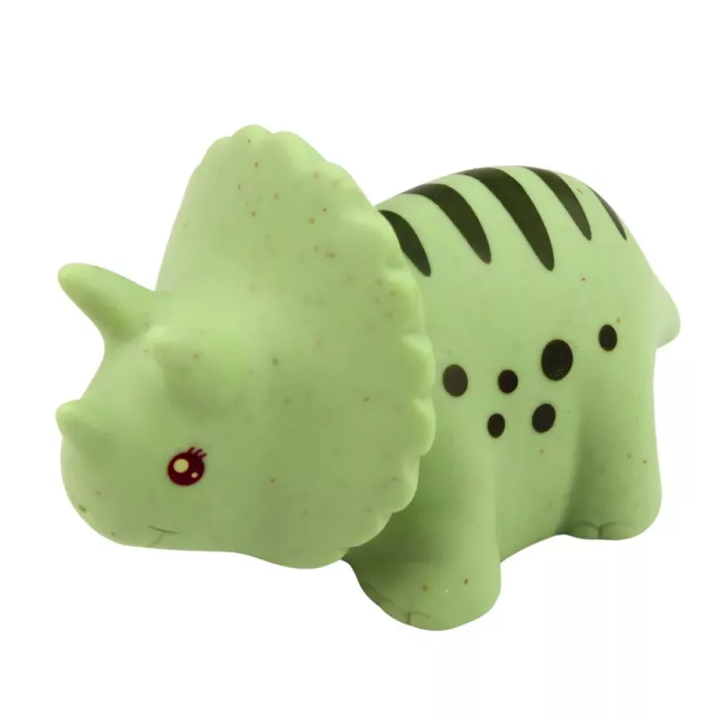 LEAN TOYS Zestaw edukacyjnych gumowych zwierzątek do kąpieli, pastelowe, 6 szt.