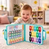LEAN TOYS Felt Educational Manipulative Sensory Book Mermaid Suitcase