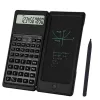 Kalkulator naukowy LEAN z wyświetlaczem LCD, tabletem graficznym, rysikiem, 10 cyfr