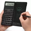 Kalkulator naukowy LEAN z wyświetlaczem LCD, tabletem graficznym, rysikiem, 10 cyfr